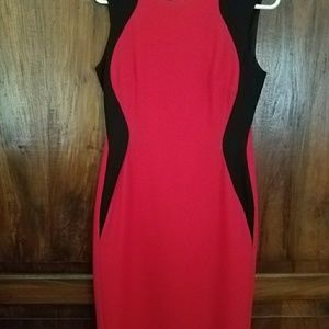 Red and black Jones NY dress Size 4